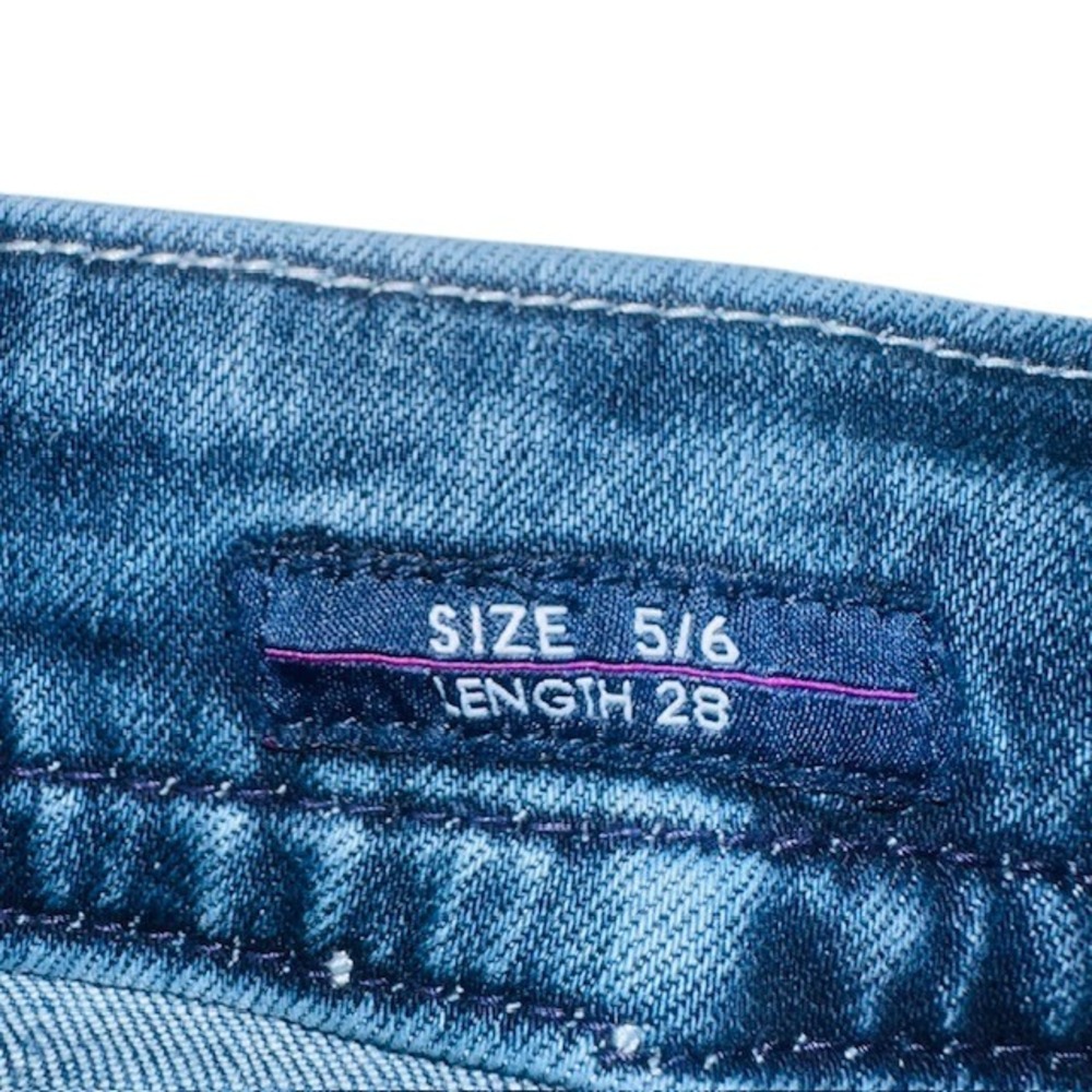 Women's Vigoss Ripped Distressed Skinny Jeans Dk Wash Denim‎ Embellished Pockets - Picture 12 of 14
